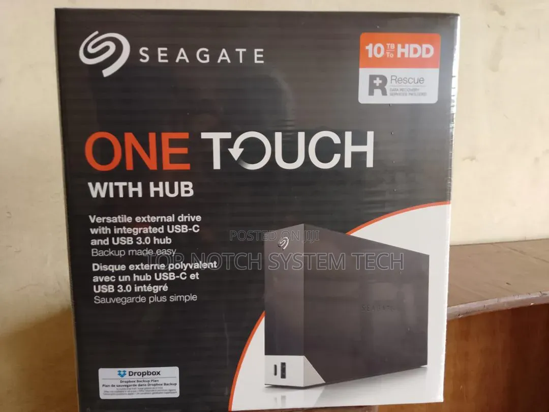 Seagate One Touch 10tb