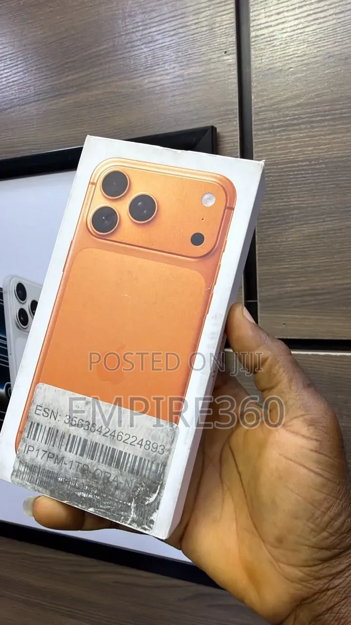 New Apple iPhone 17 Pro Max 1 TB Orange