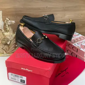 Original Ferragamo Quality Luxury Men Shoes