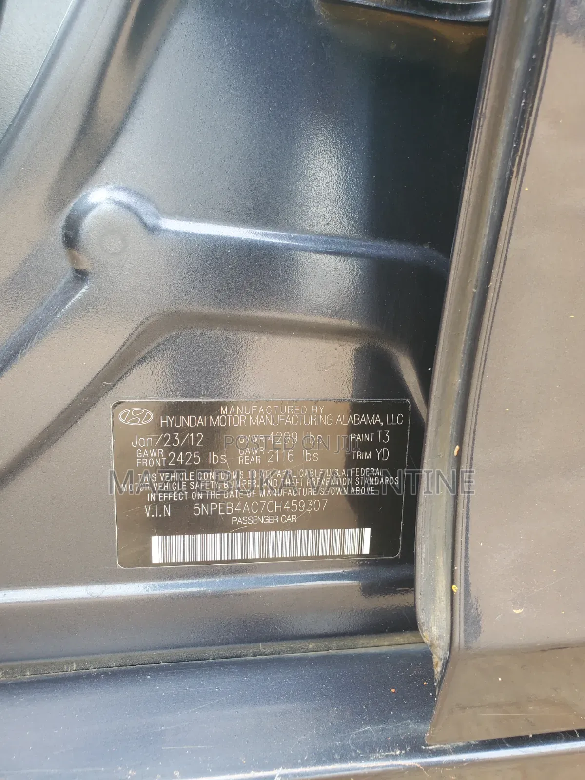 Hyundai Sonata 2013 Blue