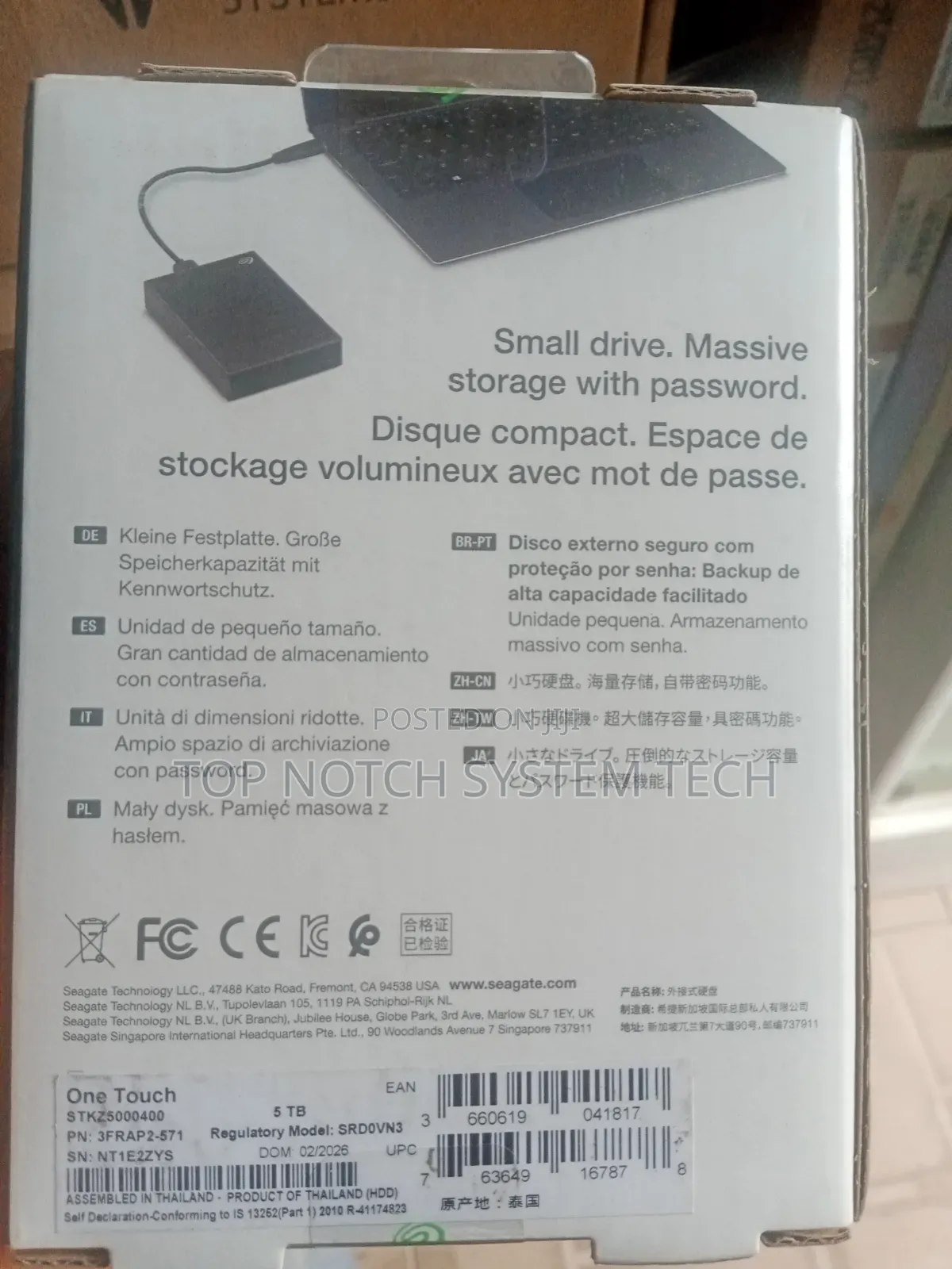 Seagate 5tb Hard Drive