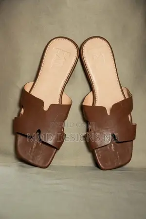 MMD Brown Angel Women's Brown Slides Size 36