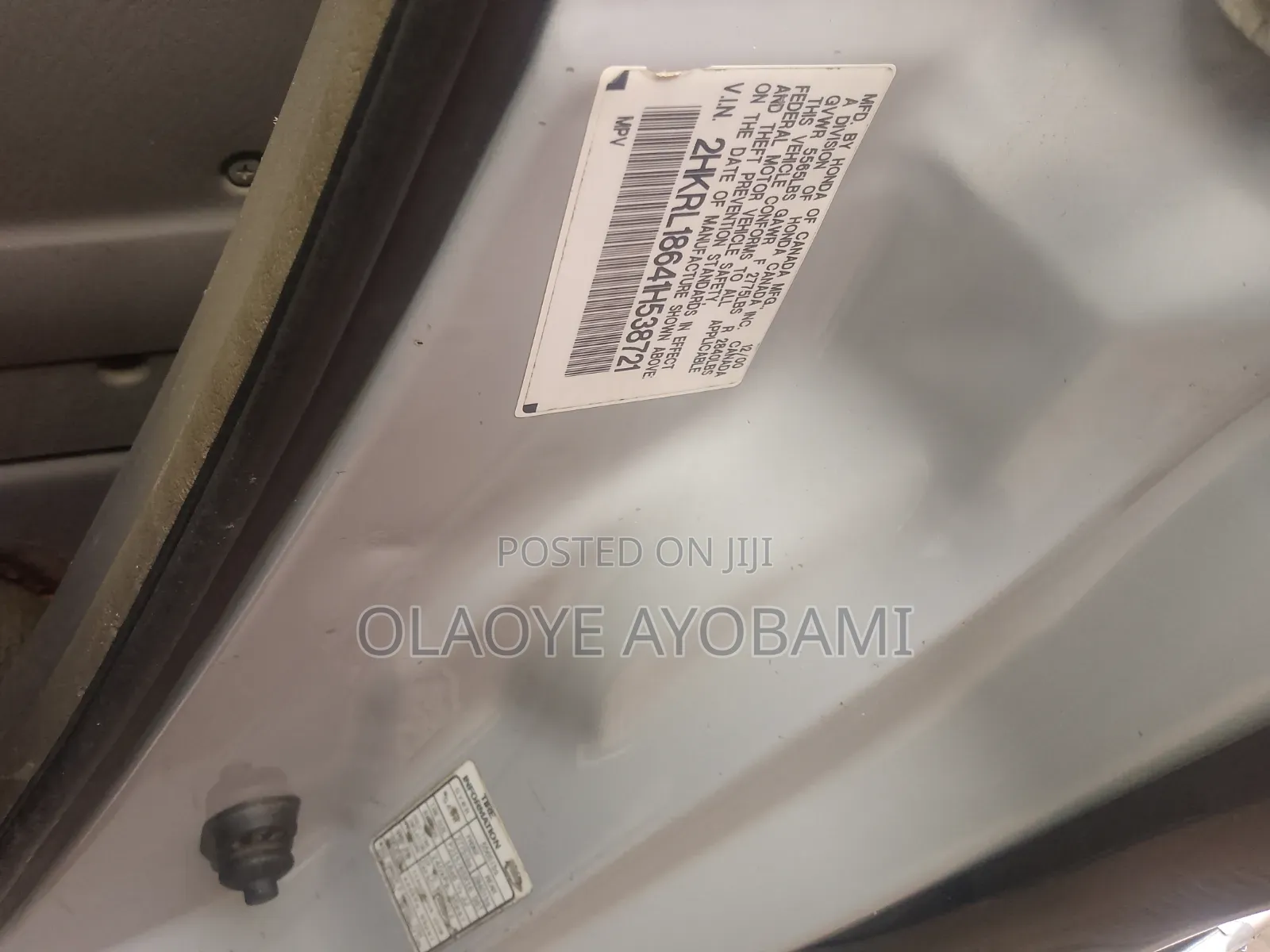 Honda Odyssey 2022 Gray