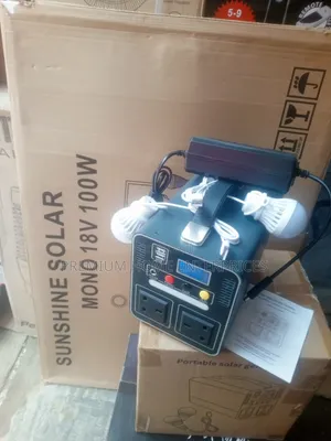 Wolftek Portable Solar Generator 650 Watts With 100 Watts Panel