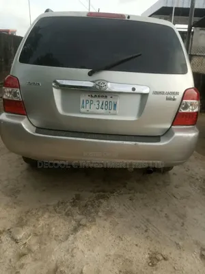 Toyota Highlander Limited V6 2005 Silver