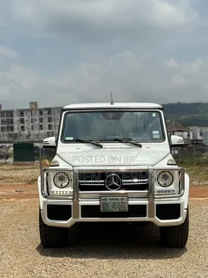 Mercedes-Benz G-Class G550 4dr SUV 4WD (5.5L 8cyl 7A) 2015 White