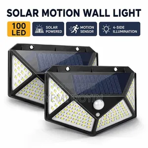 Solar Lights Outdoor, 180 LED Outdoor LED With Motion Sensor