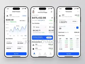 I Will Design a Premium Investment & Trading App UI/UX