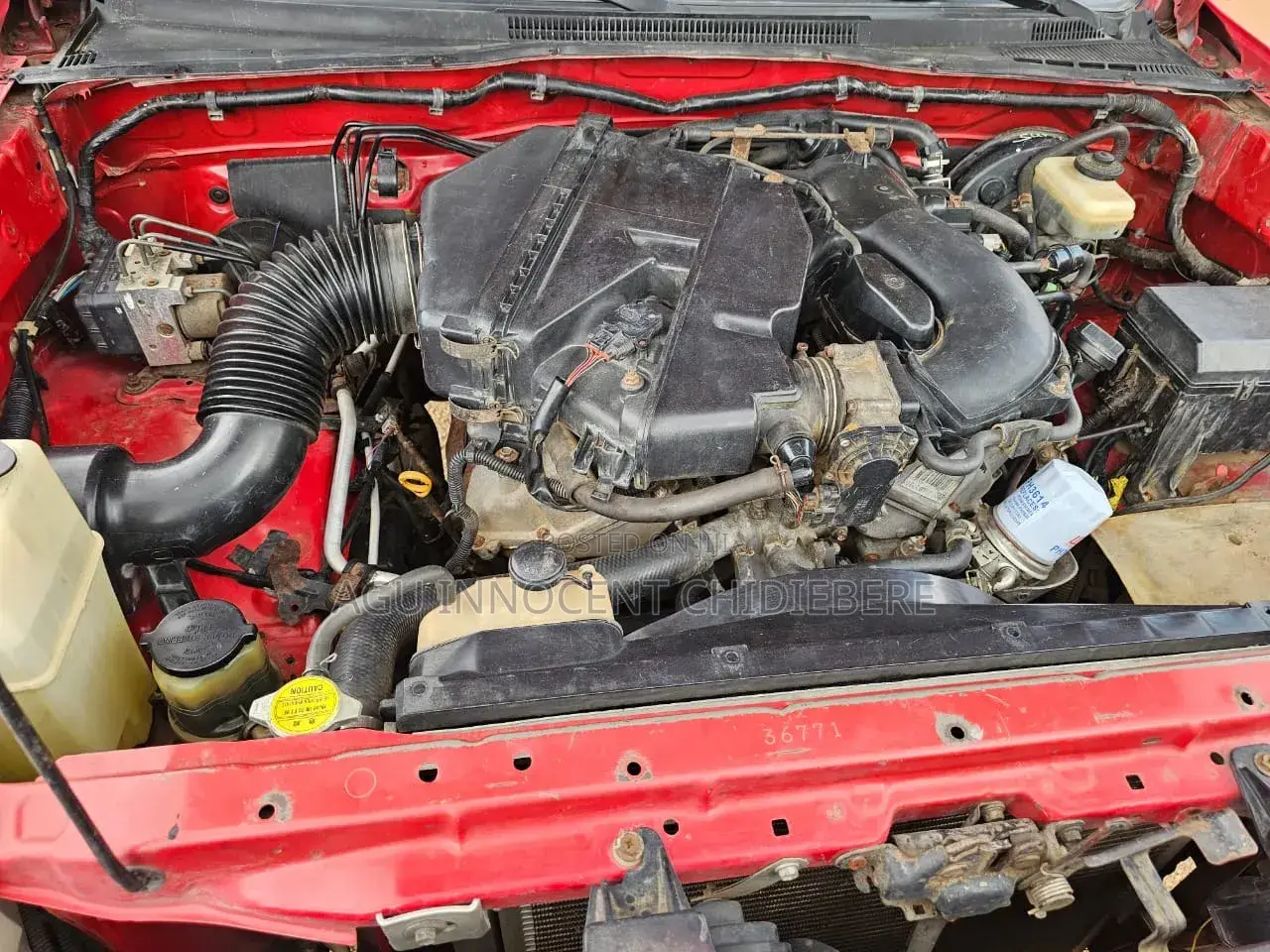 Toyota Tacoma 2007 Red