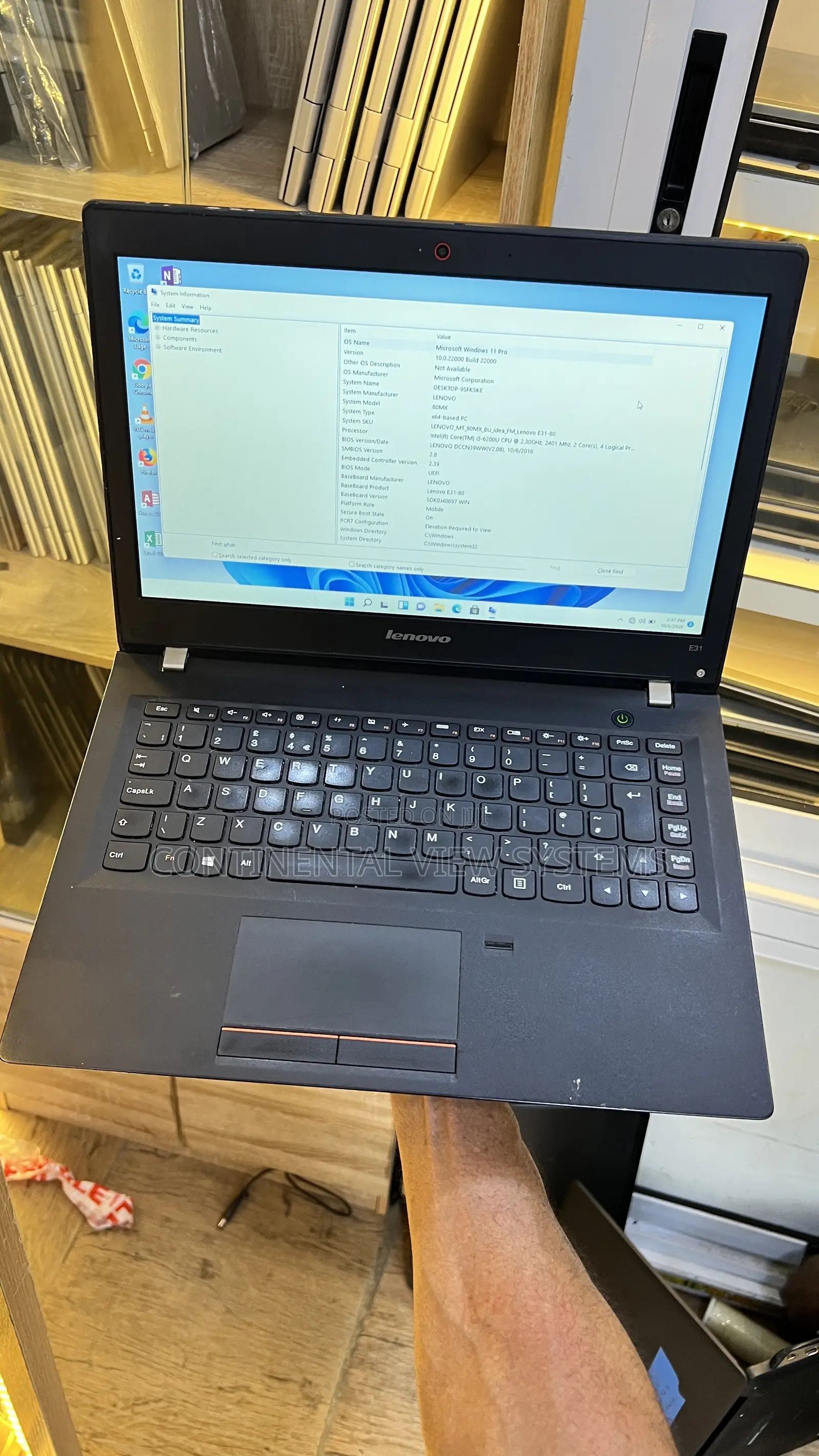 Laptop Lenovo ThinkPad Edge 13 8GB Intel Core i5 HDD 500GB