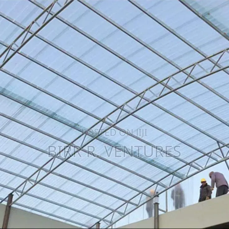 Polycarbonate Roofing Sheet Work