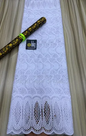 All White HKG Drylace — Elegance in Every Thread!