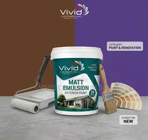 Matt Emulsion Paint (Vivid Colours) 20 Liters
