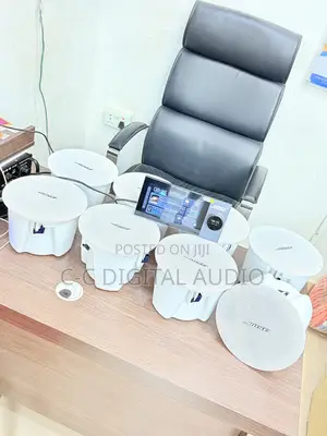 Bose Smart Inwall Amplifier and 8 Bose Ceiling Speaker Setup