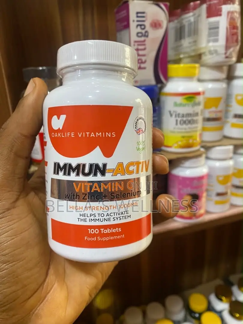Immun-Activ Vitamin C With Zinc + Selenium - 100 Tablets