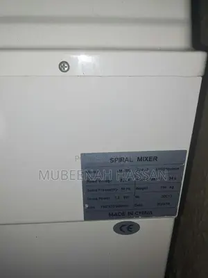34l Spiral Dough Mixer