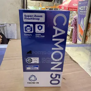 New Tecno Camon 50 256 GB