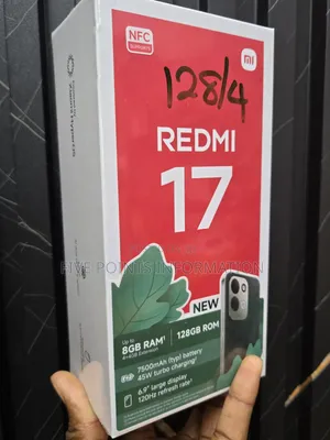New Xiaomi Redmi 17 128 GB Black