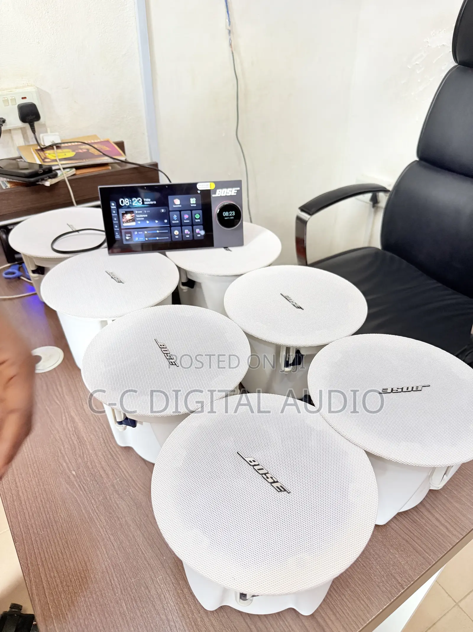 Bose Smart 8 Ceiling Speakers and Smart Amplifier Setup