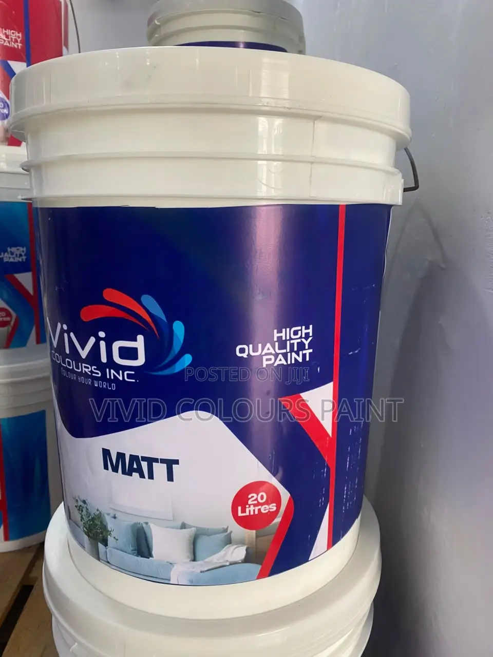 Matt Paint (Vivid Colours) 20 Liters
