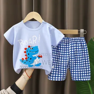 2-Piece Kids Short-Sleeve T-Shirt and Shorts Set (18-72 Months)