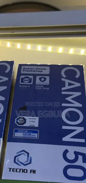 New Tecno Camon 50 256 GB