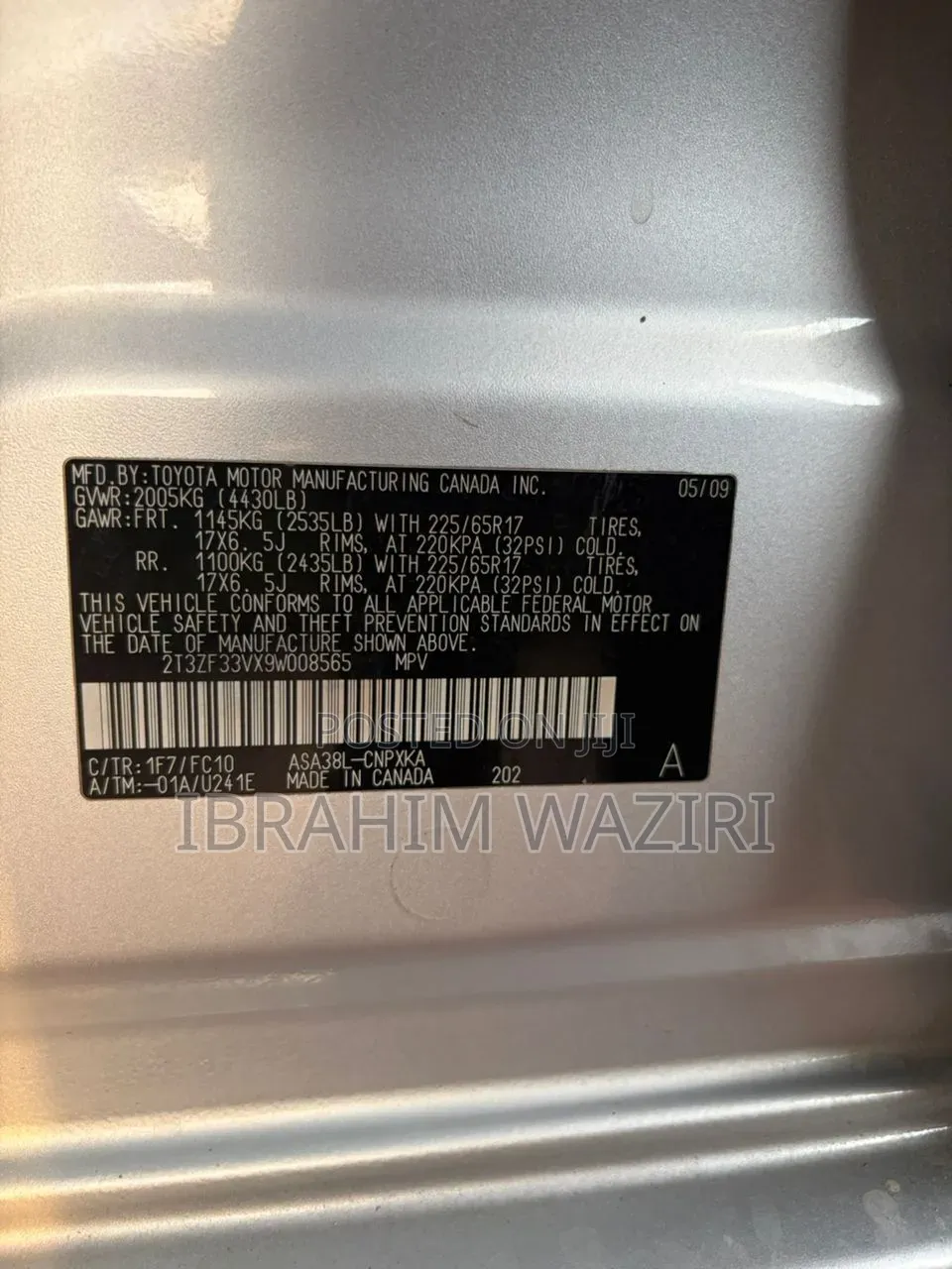 Toyota RAV4 2010 Brown