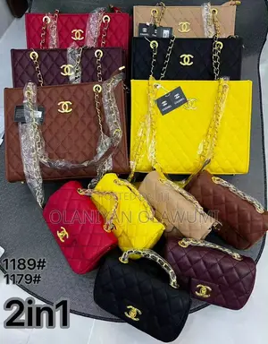 Black ,Brown , Nude, and Red Bag