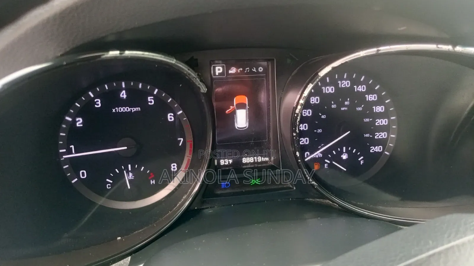 Hyundai Santa Fe 2018 Gray