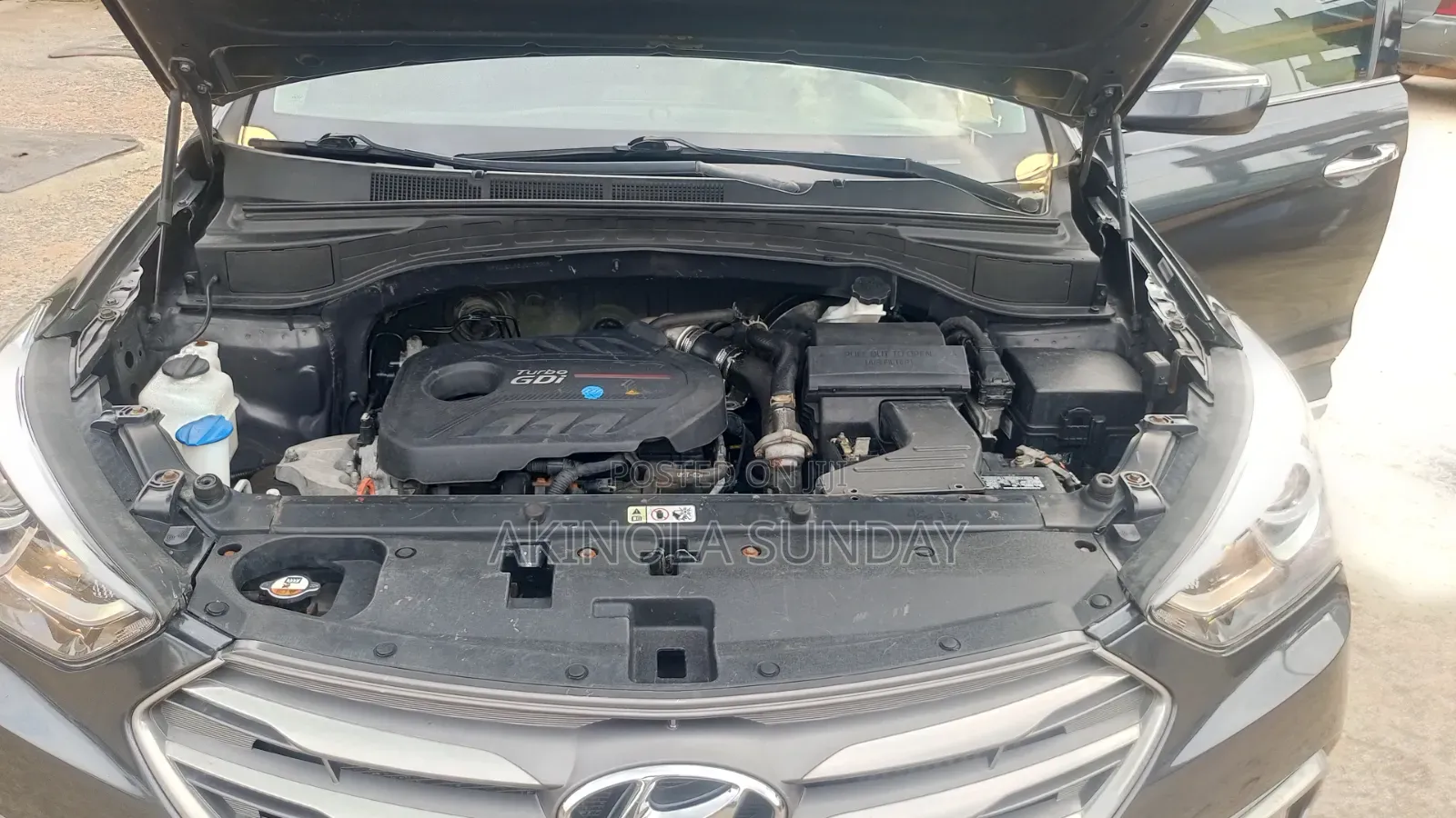 Hyundai Santa Fe 2018 Gray
