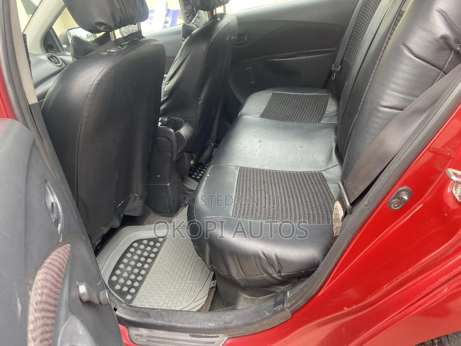 Toyota Yaris 2007 Red