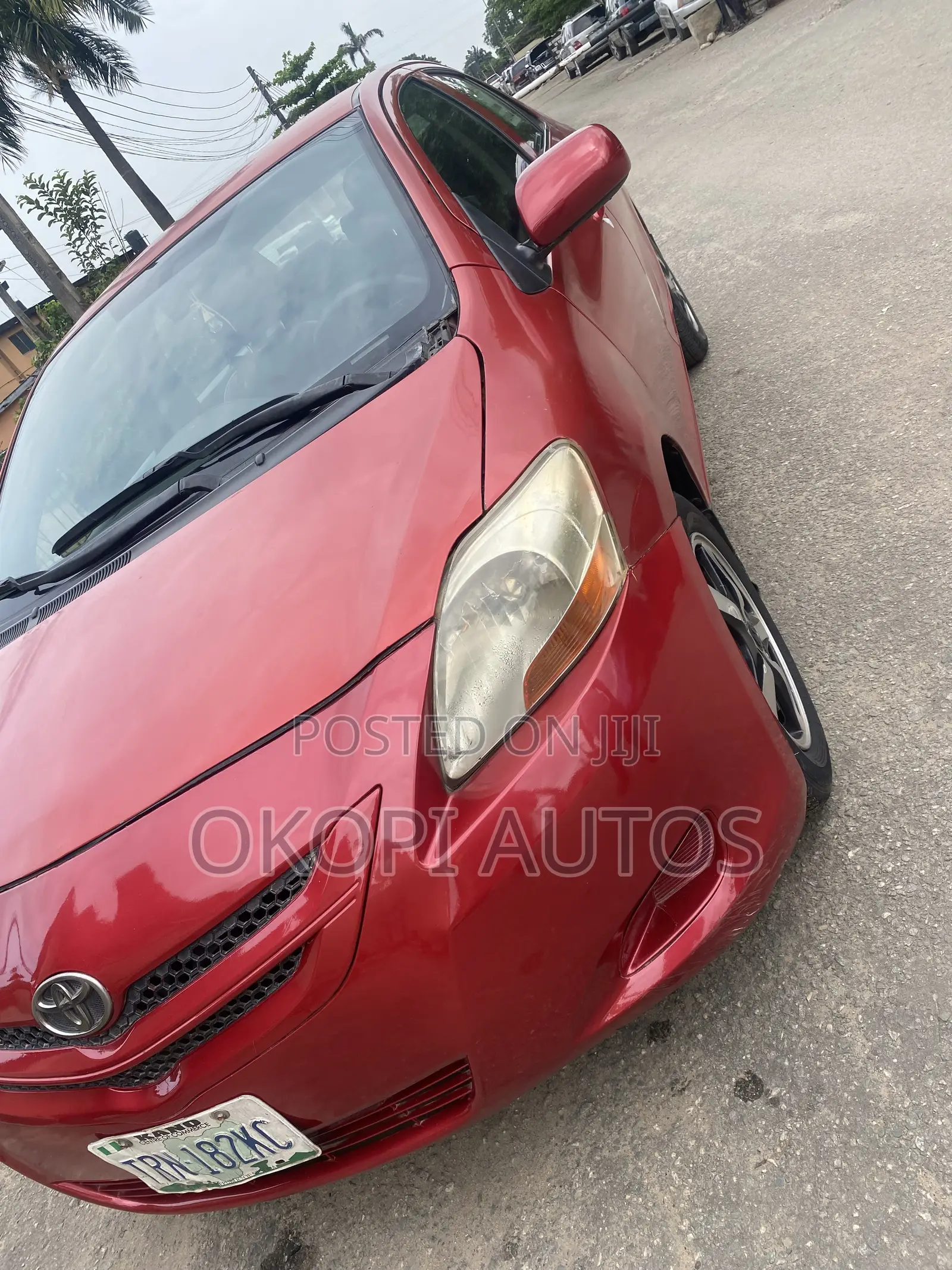 Toyota Yaris 2007 Red