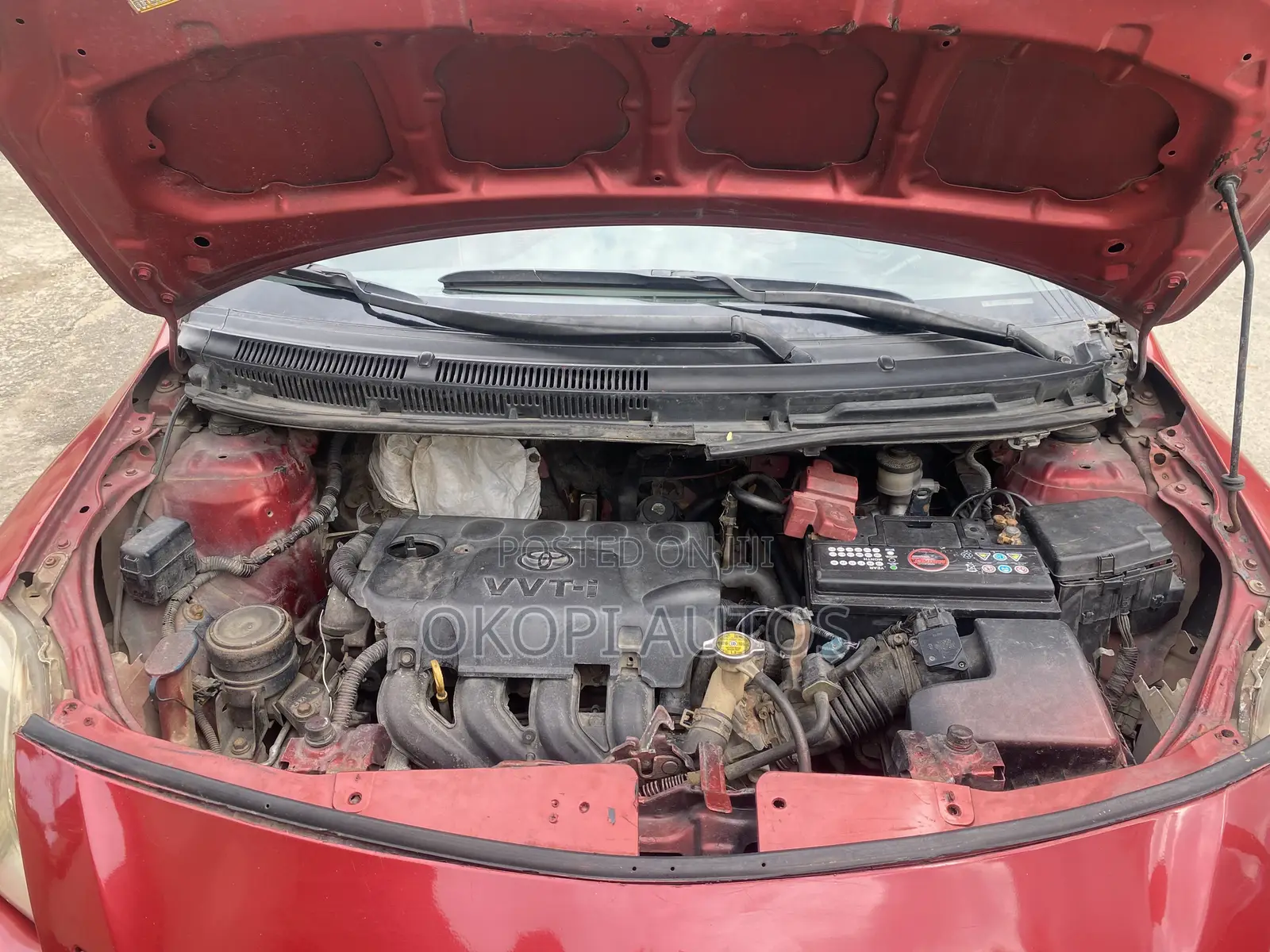 Toyota Yaris 2007 Red