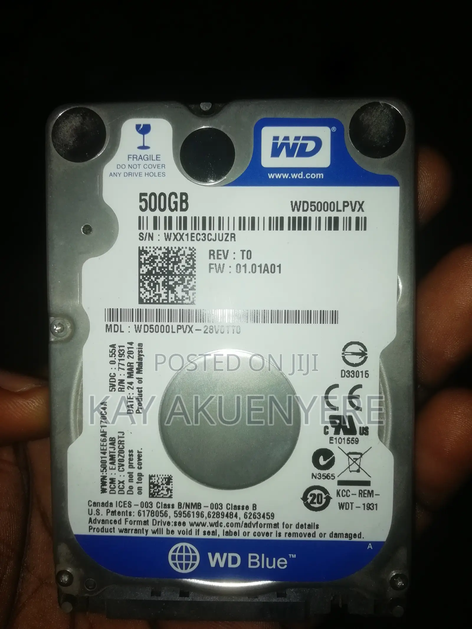 500gb Hard Drive