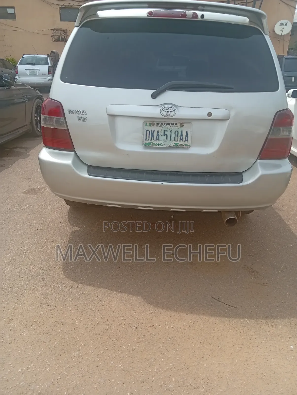 Toyota Highlander 2004 Silver