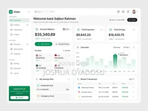 I Will Design Fintech App and Financial Dashboard UI/UX