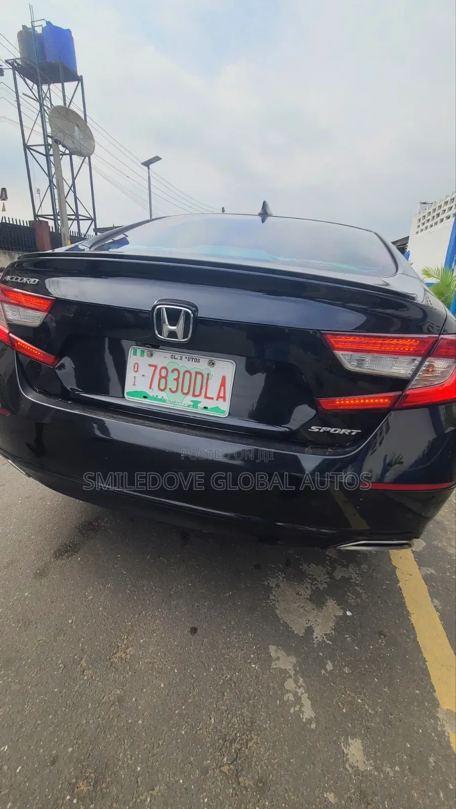 Honda Accord 2019 Black