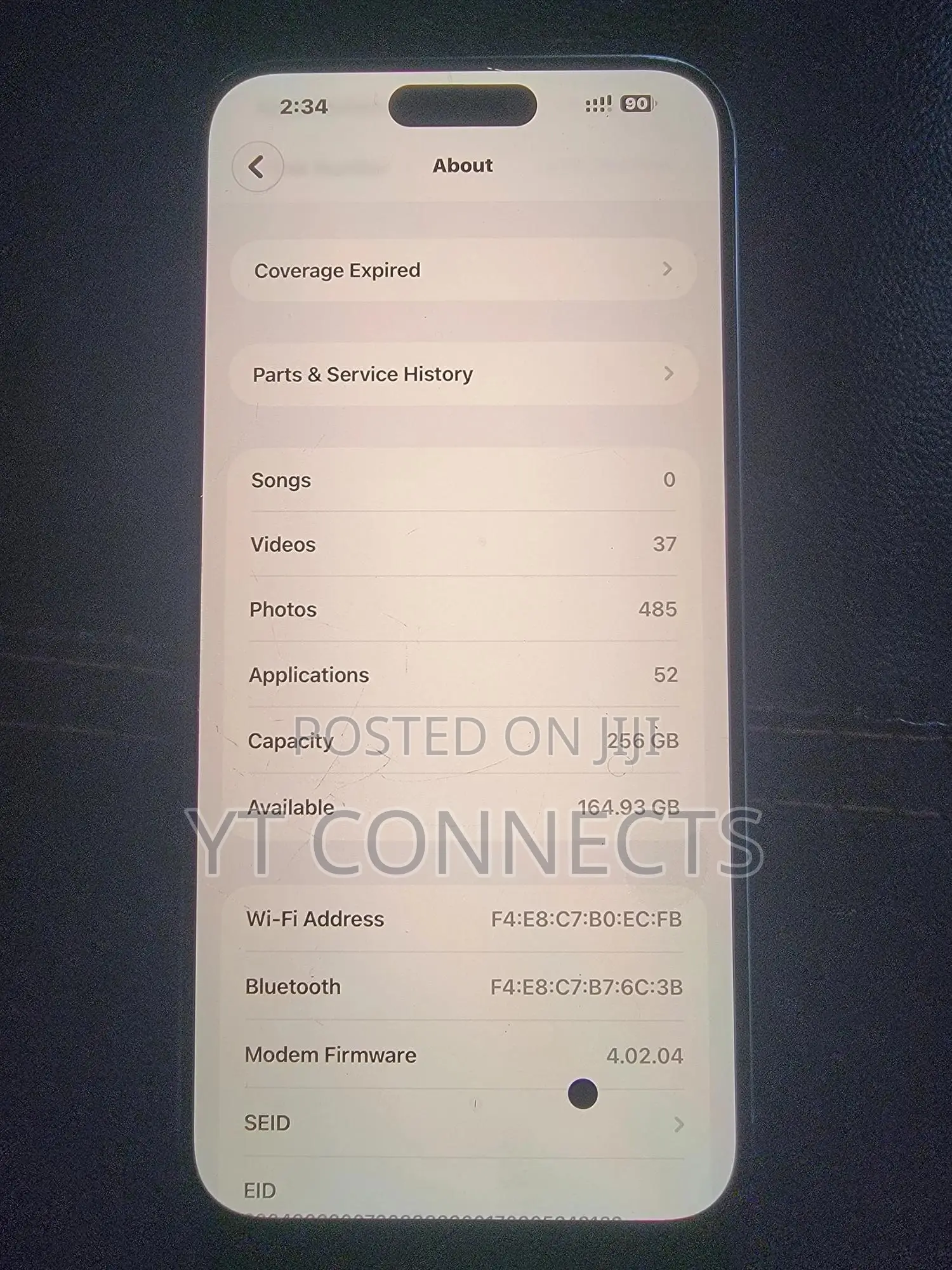Apple iPhone 15 Pro Max 256 GB White