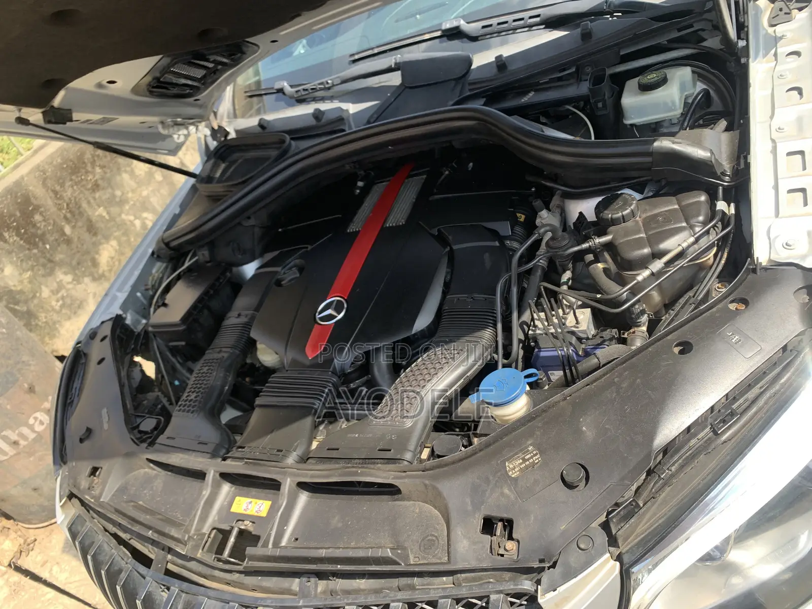 Mercedes-Benz GLE-Class 2016 Silver