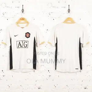 Man United Retro Jersey White