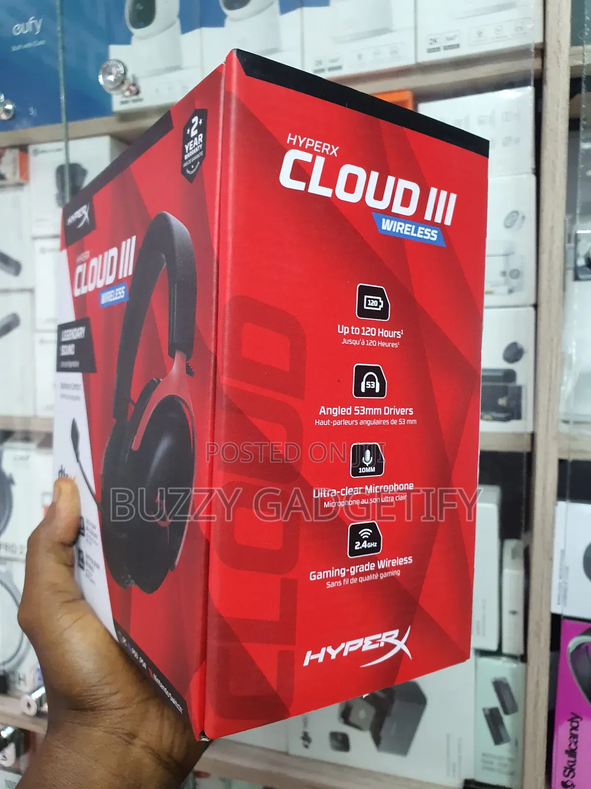 HyperX Cloud III Wireless Gaming Headset