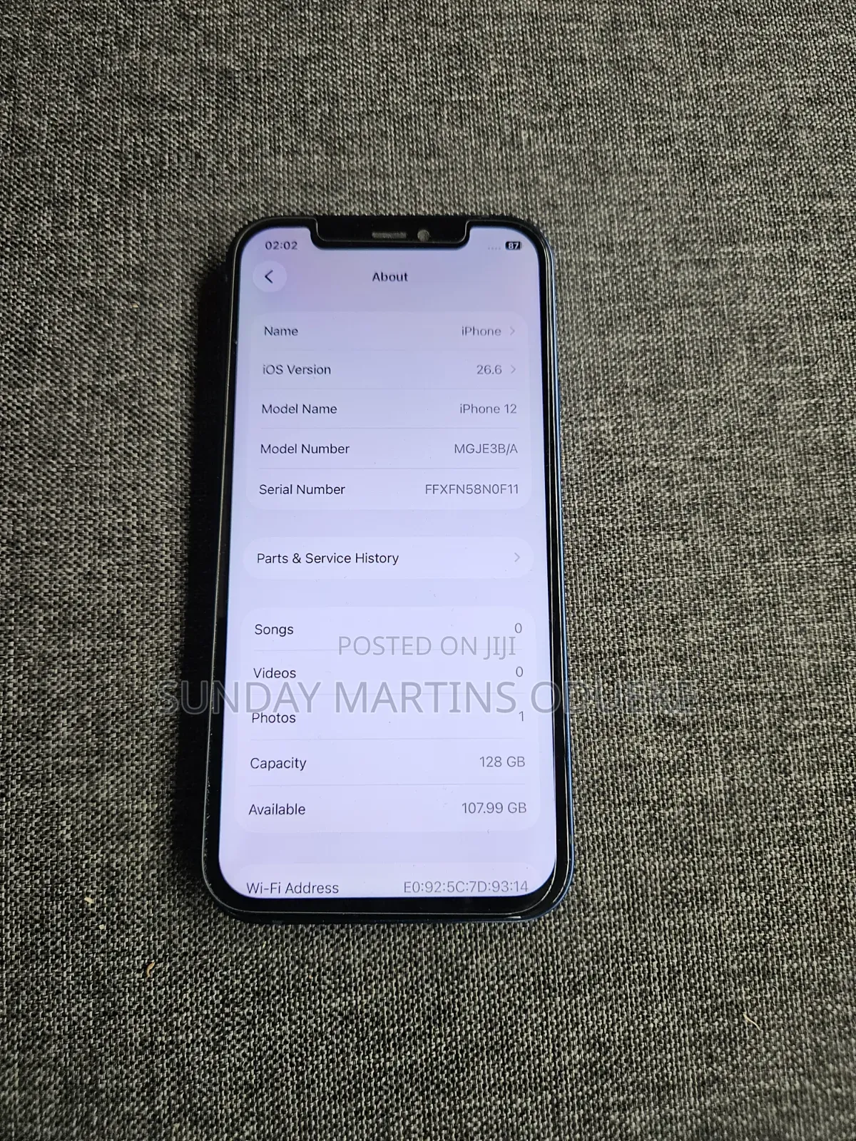 Apple iPhone 12 128 GB Blue