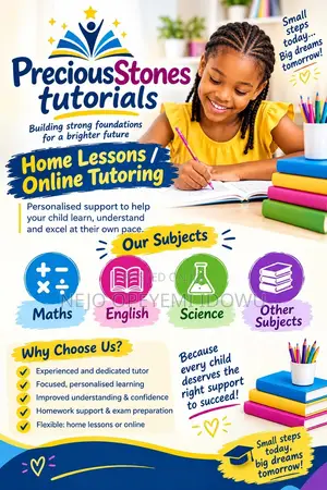 Home Lessons / Online Tutoring