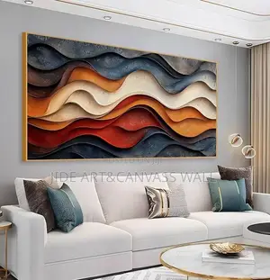 Abstract Oil Print Wall Art Decor