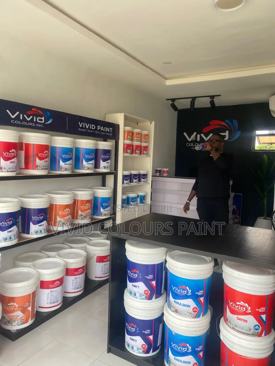 Satin Paint (Vivid Colours) 20 Liters