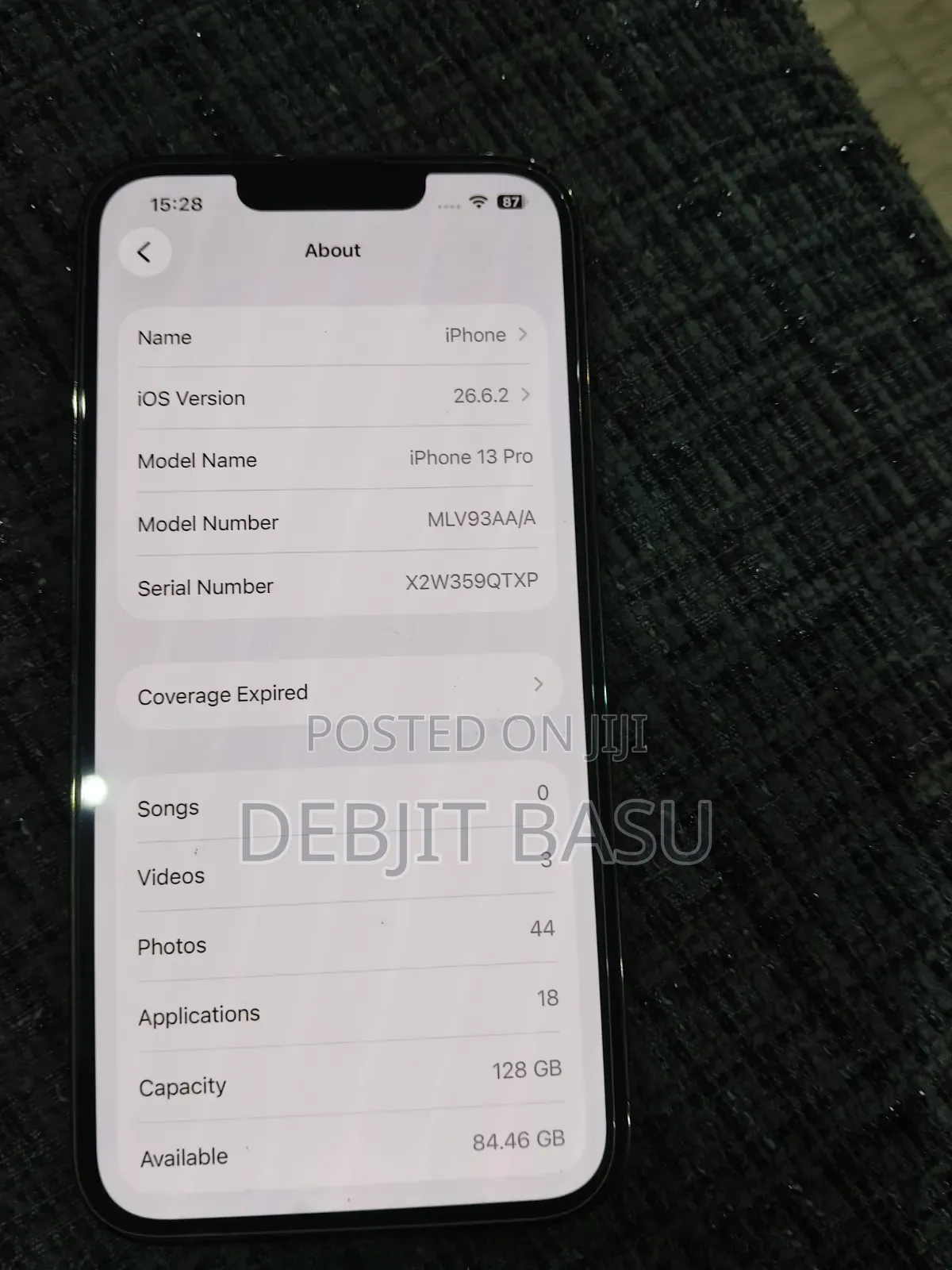 Apple iPhone 13 Pro 128 GB Graphite