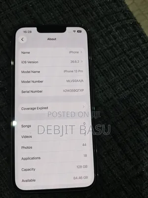 Apple iPhone 13 Pro 128 GB Graphite