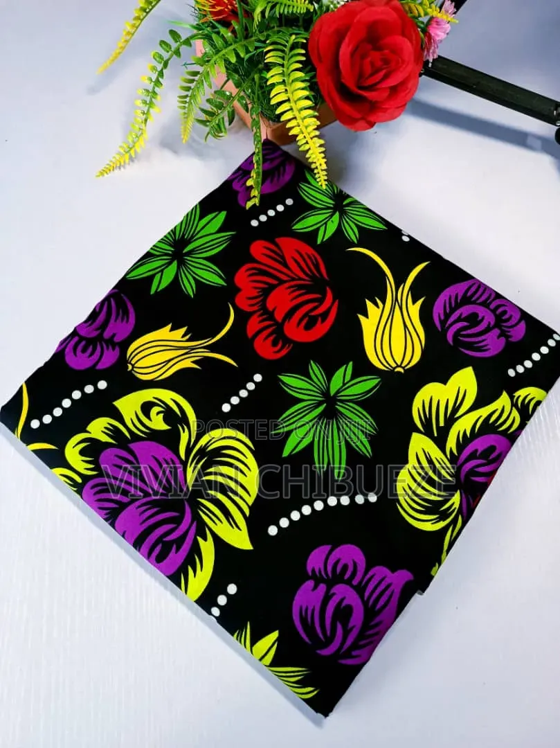 Beautifully Patterned Medium Ankara