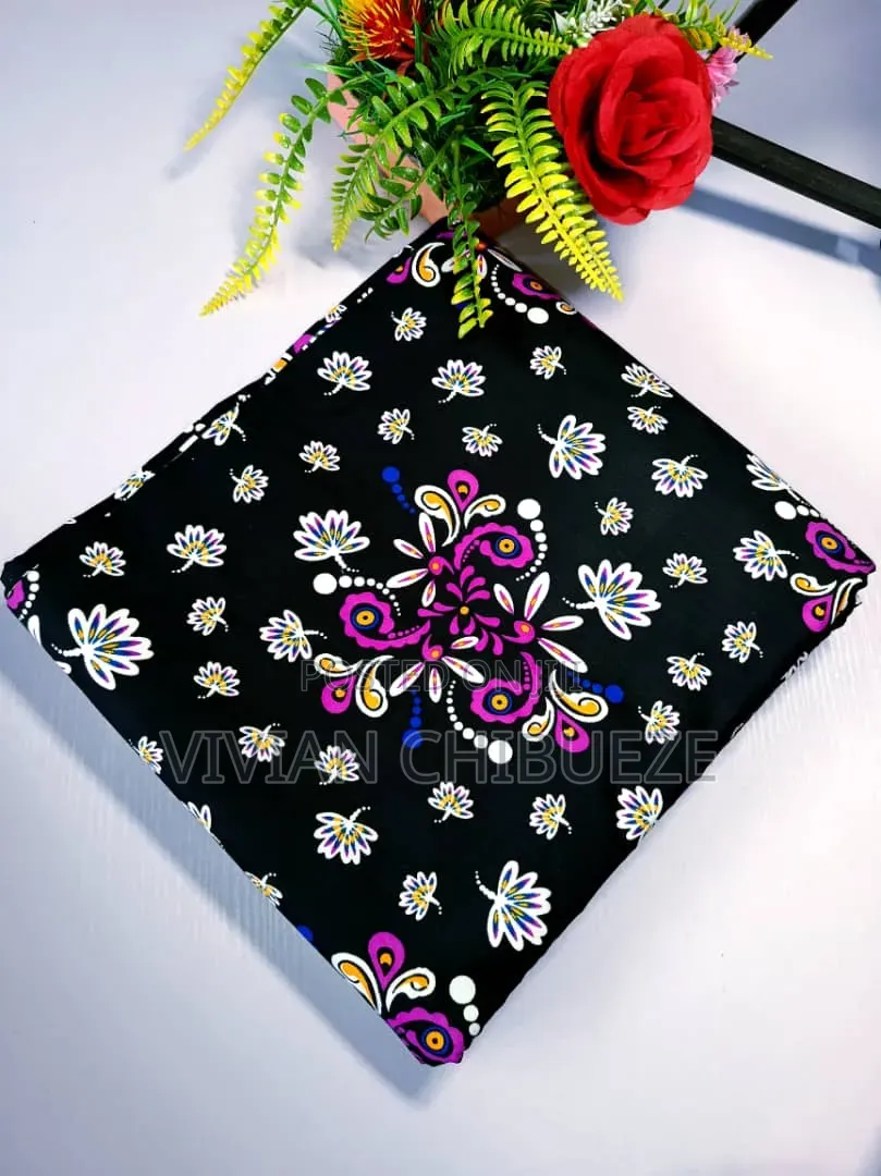 Beautifully Patterned Medium Ankara