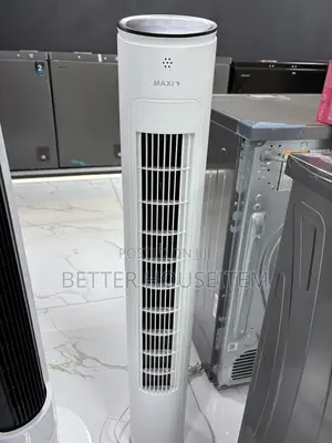 MAXI TOWER FAN,White, Powerful Quite cooling.payment on Delivery